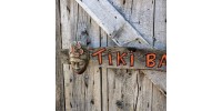 Enseigne Tiki Bar fabrication artisanale
